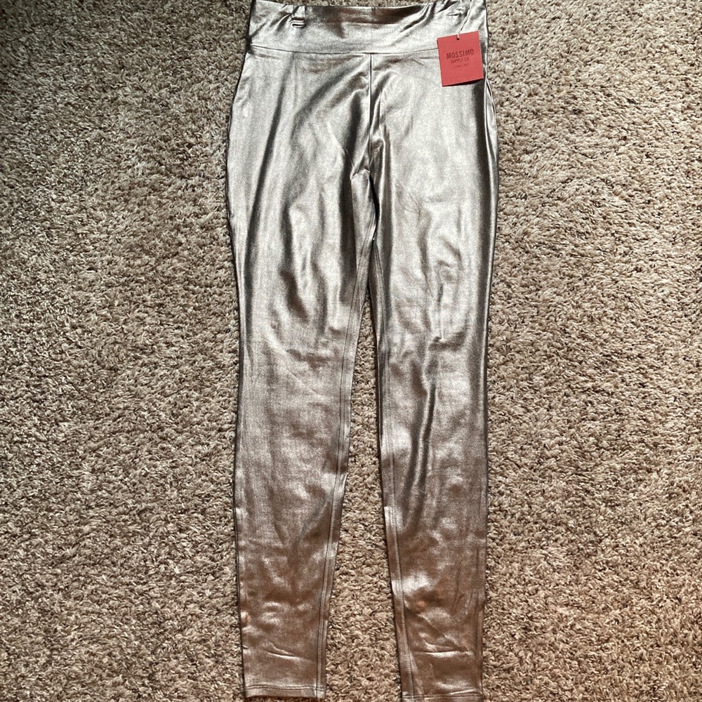 NWT Mossimo Metal Foil Leggings - S